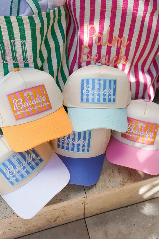 Beachin' - Vintage Trucker Hat