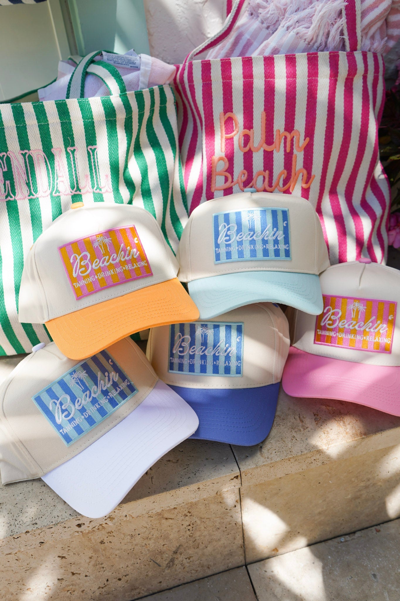 Beachin' - Vintage Trucker Hat