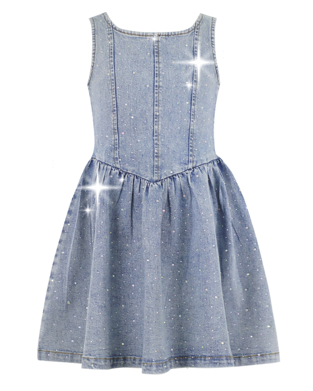 Denim Sparkle Dress✨ 