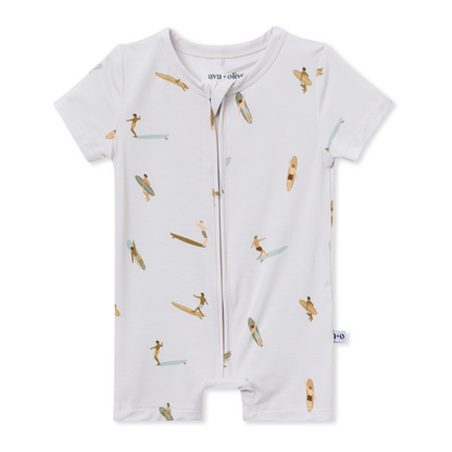 Short Zip Romper