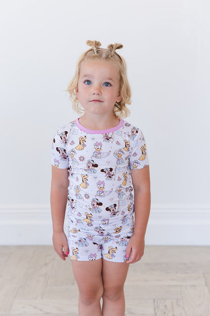 (PINK) Adventure Ahoy - Biker Short Set