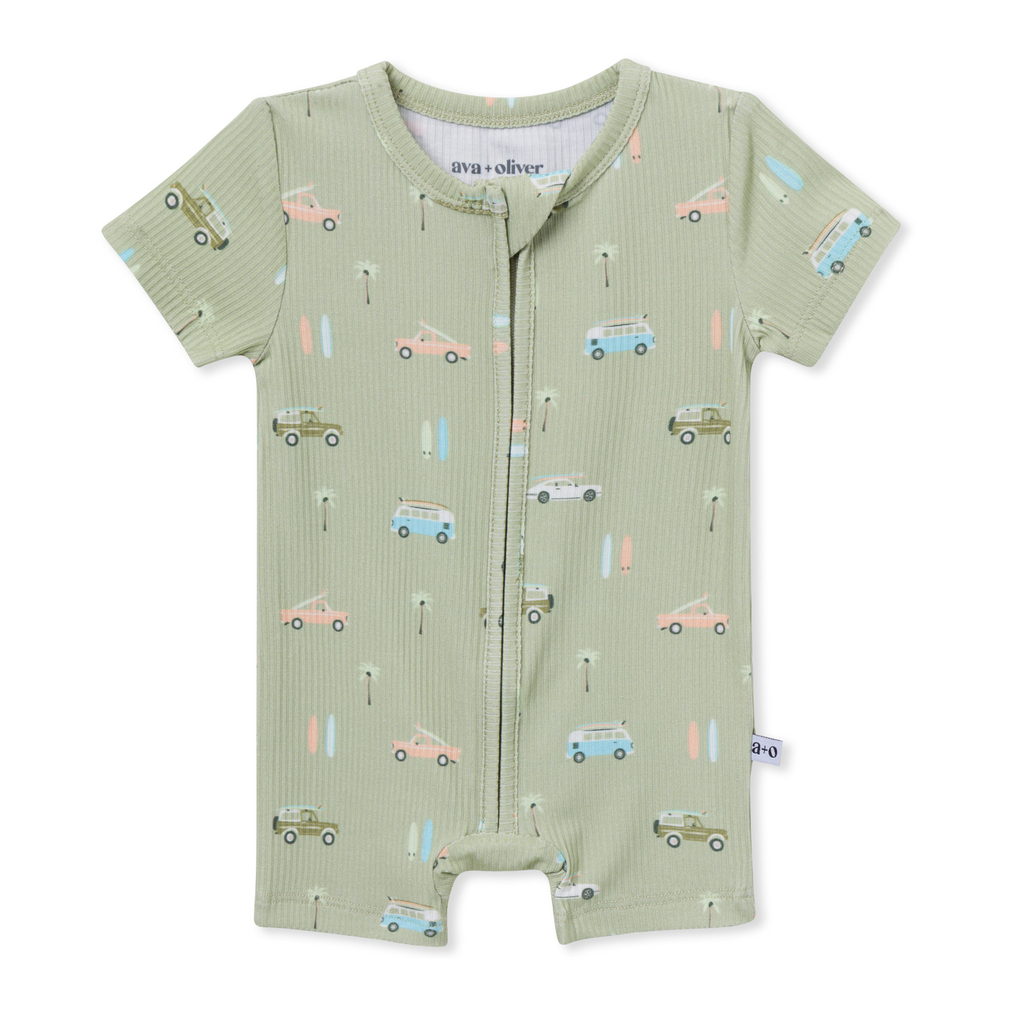 Short Zip Romper