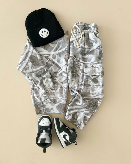 Cargo Jogger Set | Camo
