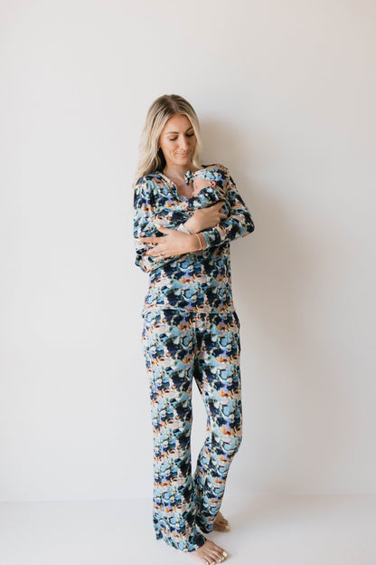 Women's Long Sleeve Bamboo Pajama | Charli Print