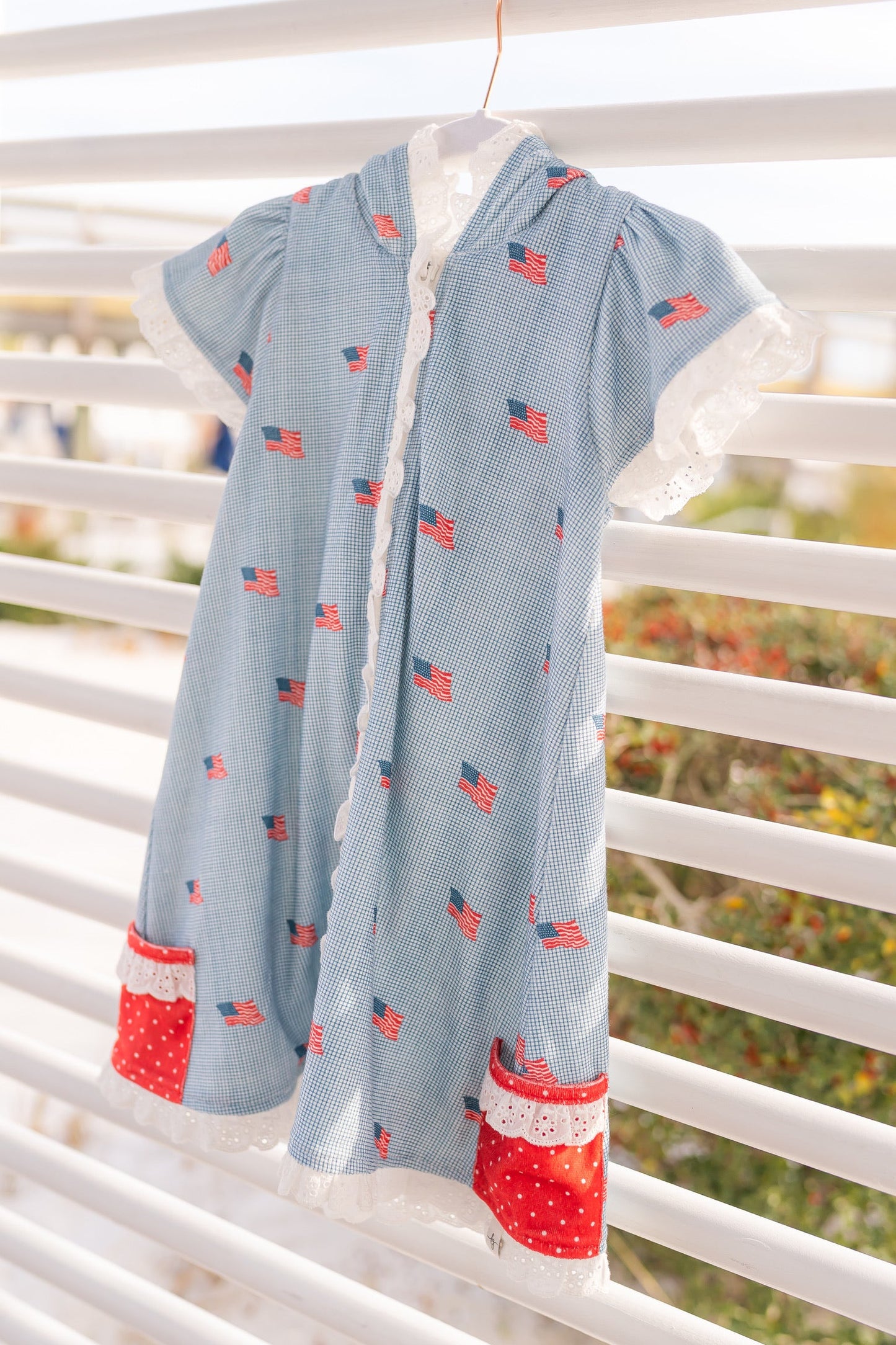 *PREORDER* Swim Coverup ~ Heritage Flag