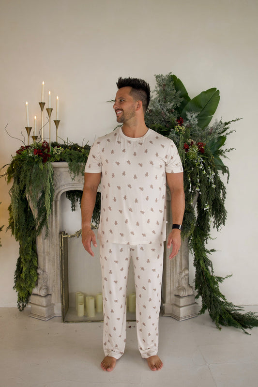 Men's Short Sleeve Pajamas | Gingersnap