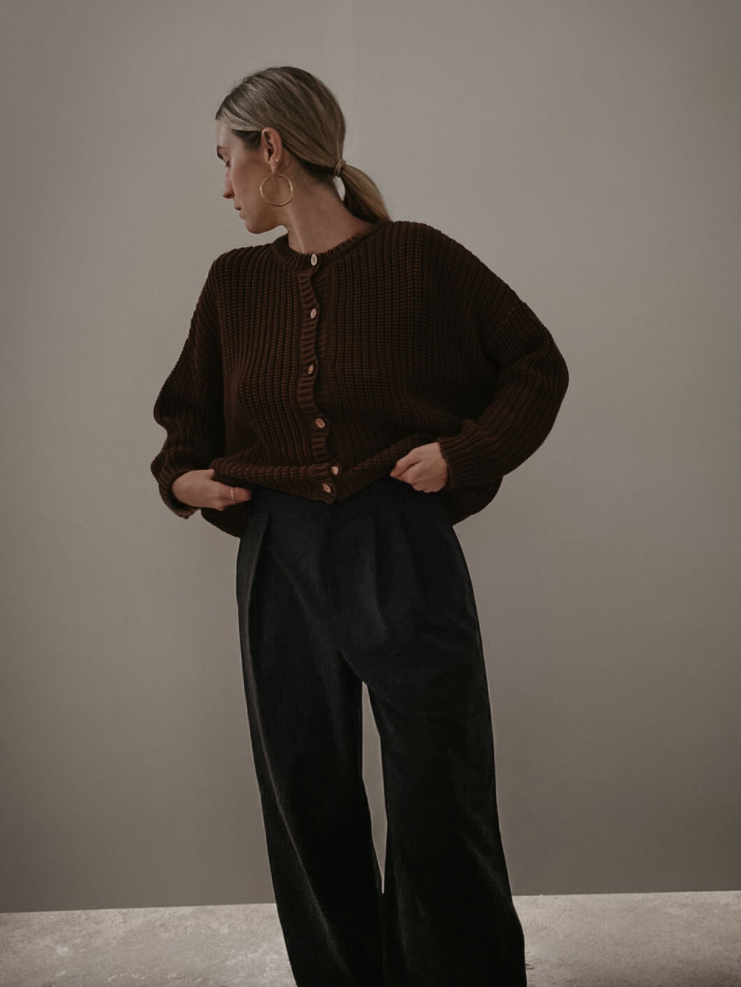The Chunky Knit Cardigan Women
