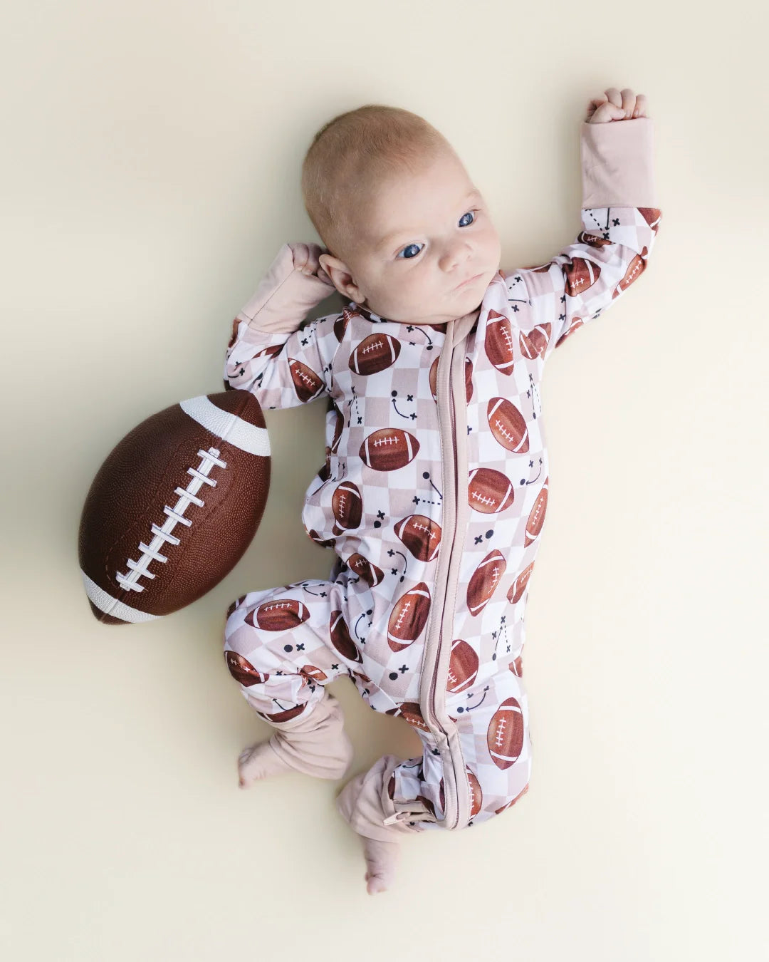 Bamboo Zip Pajamas | Game Day