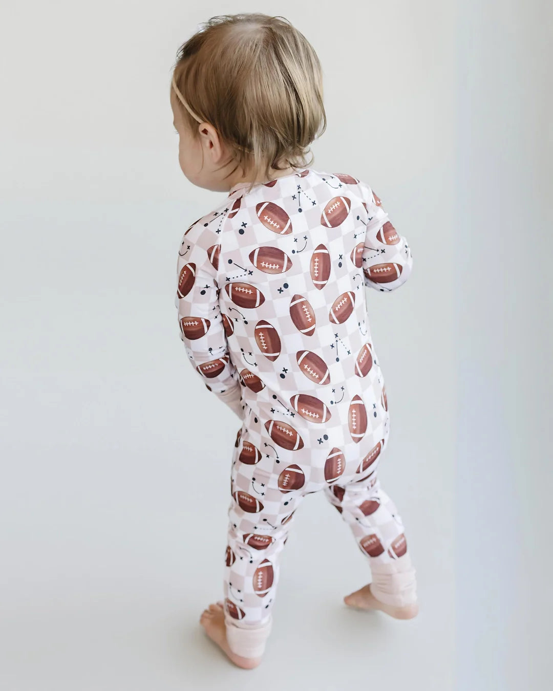 Bamboo Zip Pajamas | Game Day
