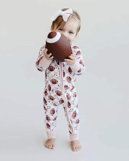 Bamboo Zip Pajamas | Game Day