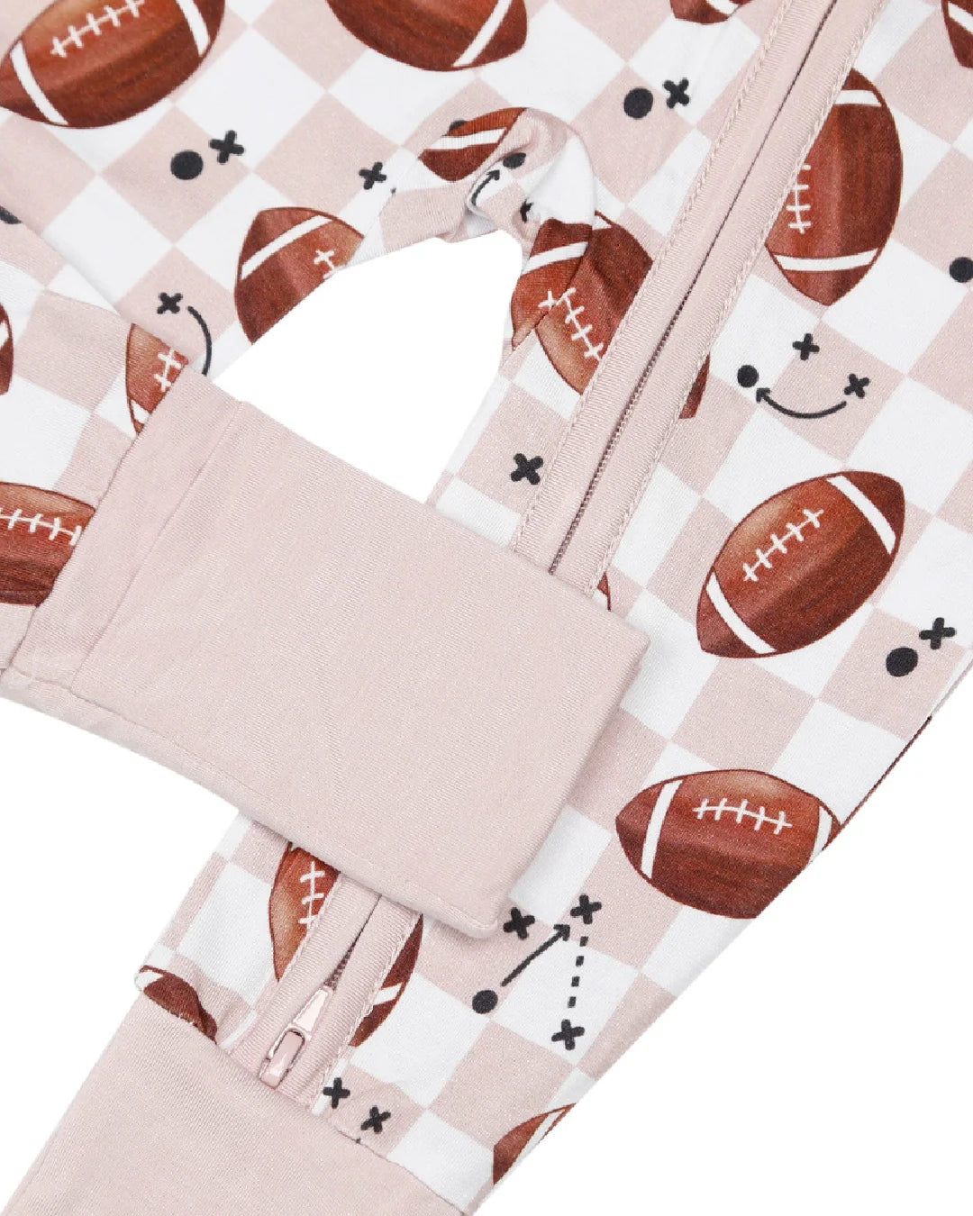 Bamboo Zip Pajamas | Game Day