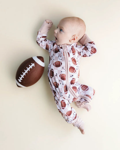 Bamboo Zip Pajamas | Game Day