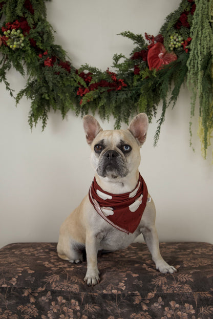 Bamboo Bandana | Vintage Santa