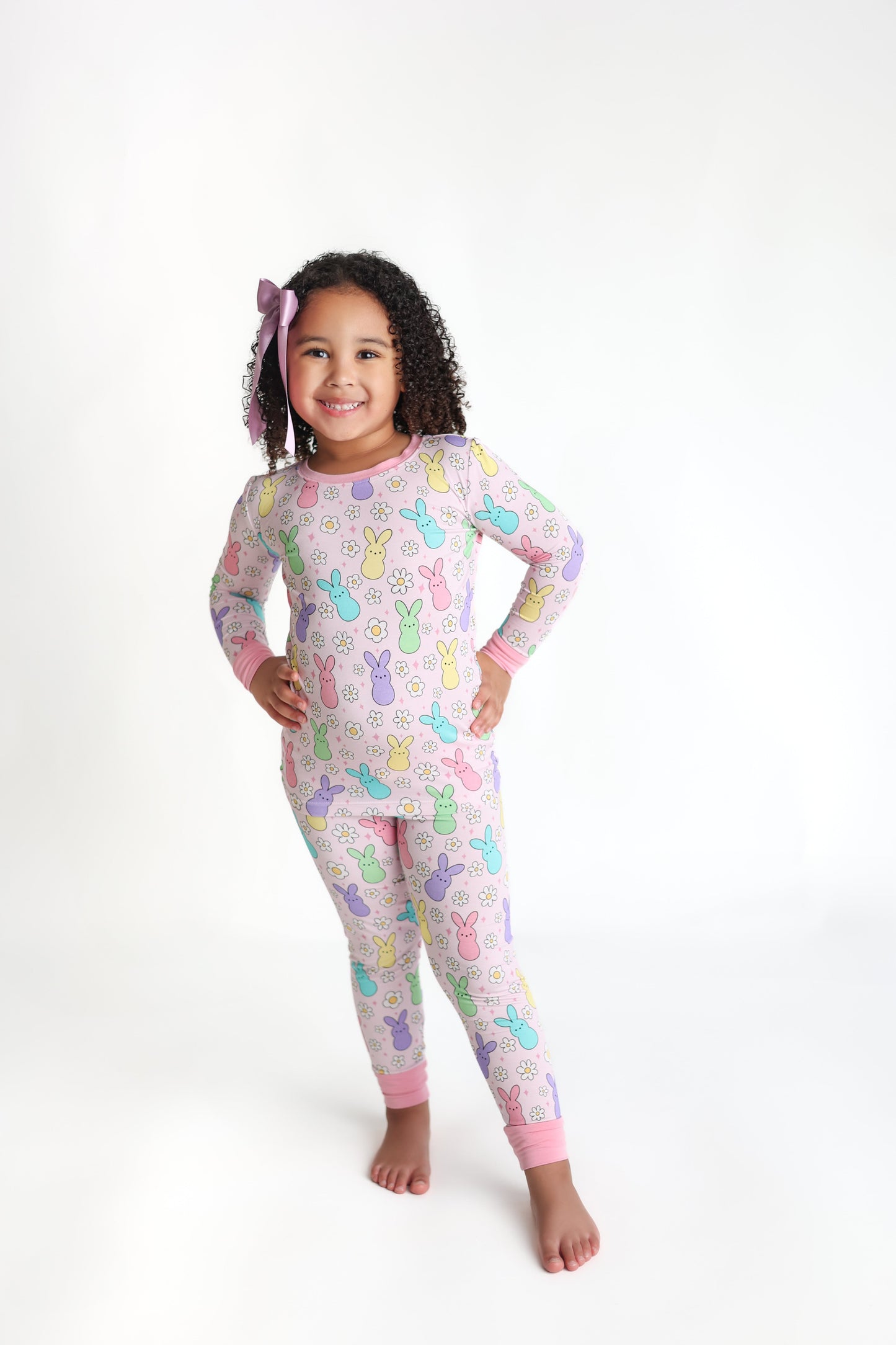 Bunnies | Two-Piece Bamboo Pajama Set
