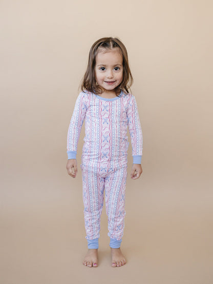 Bamboo Two Piece Set | Baseball Girl