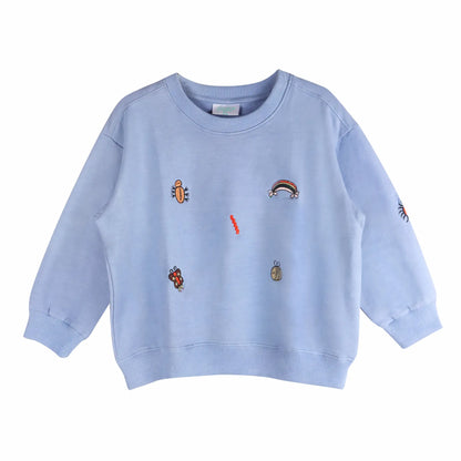 Blue Fun Sweatshirt