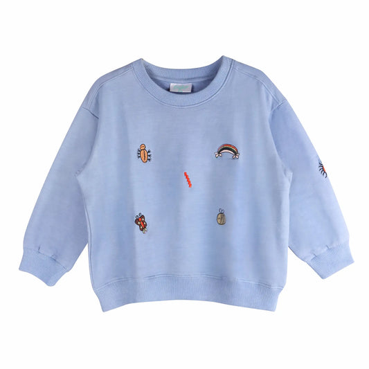 Blue Fun Sweatshirt