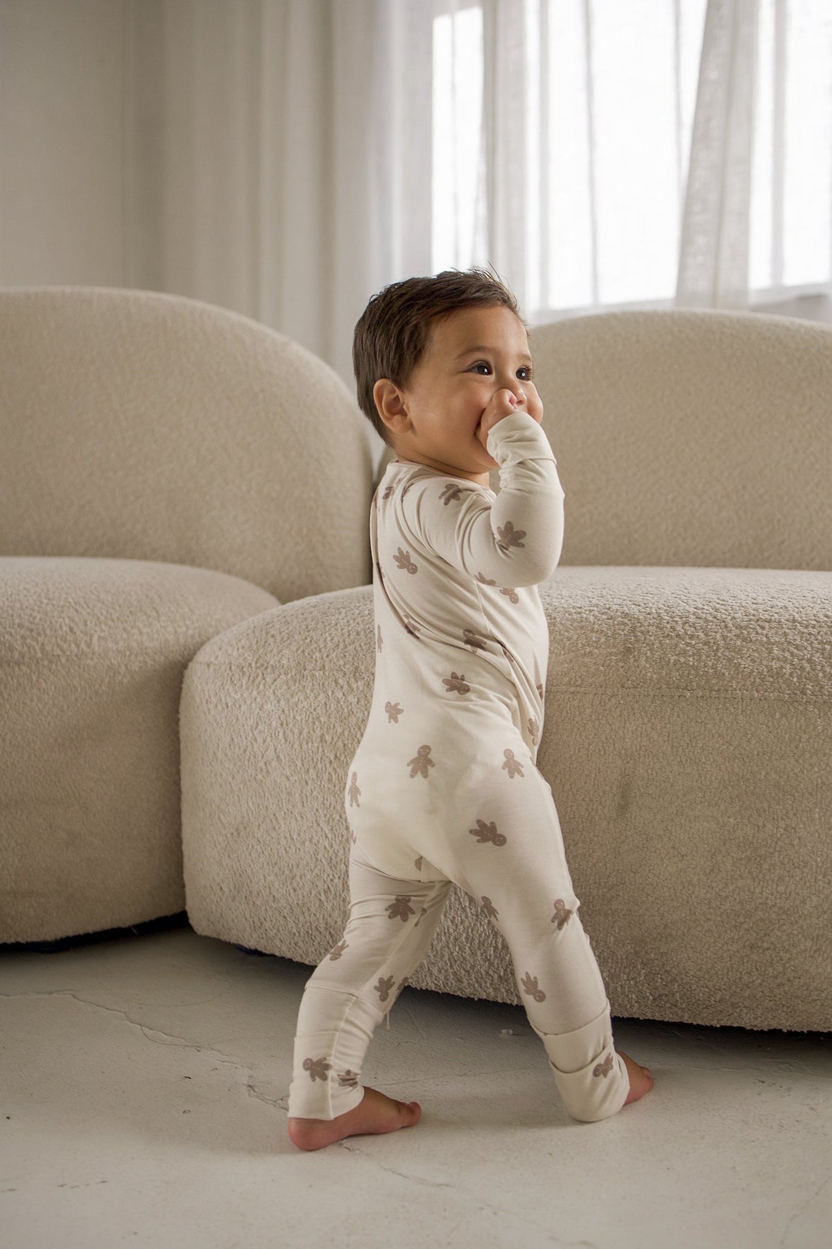 Bamboo Zip Pajamas | Gingersnap