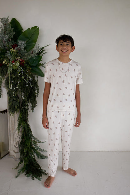 Youth Straight Leg Bamboo Pajamas | Gingersnap