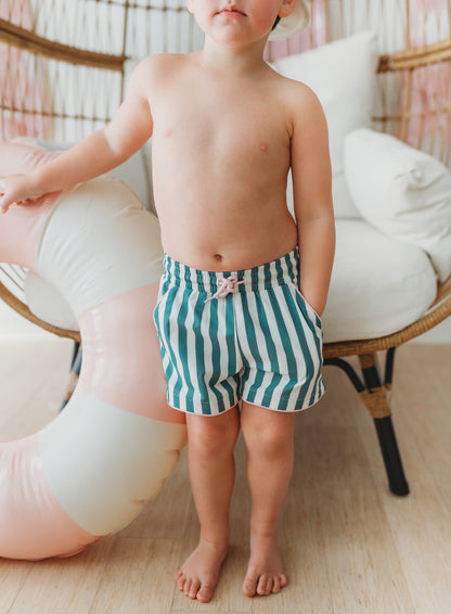 Cabana Stripe Swim Shorts