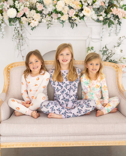 Purple Butterflies 🦋💜 | Two Piece Bamboo Pajama Set