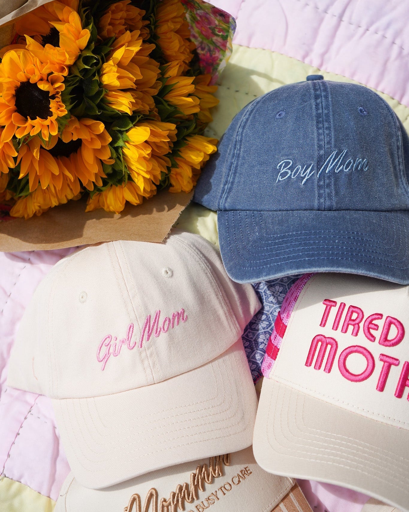 The Mom Cap – Girl Mom & Boy Mom