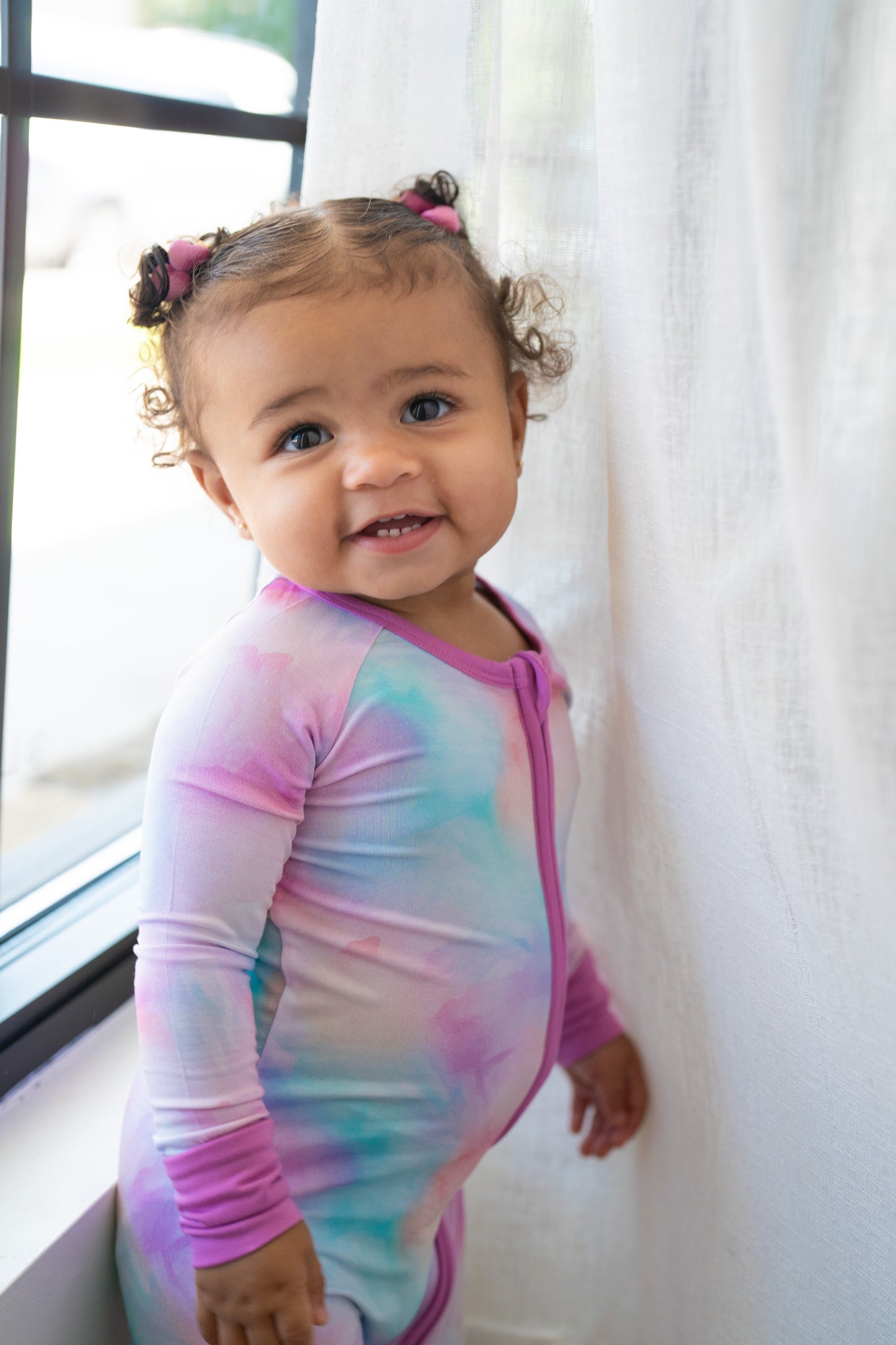 Cotton Candy Tie Dye | Convertible Bamboo Zippy