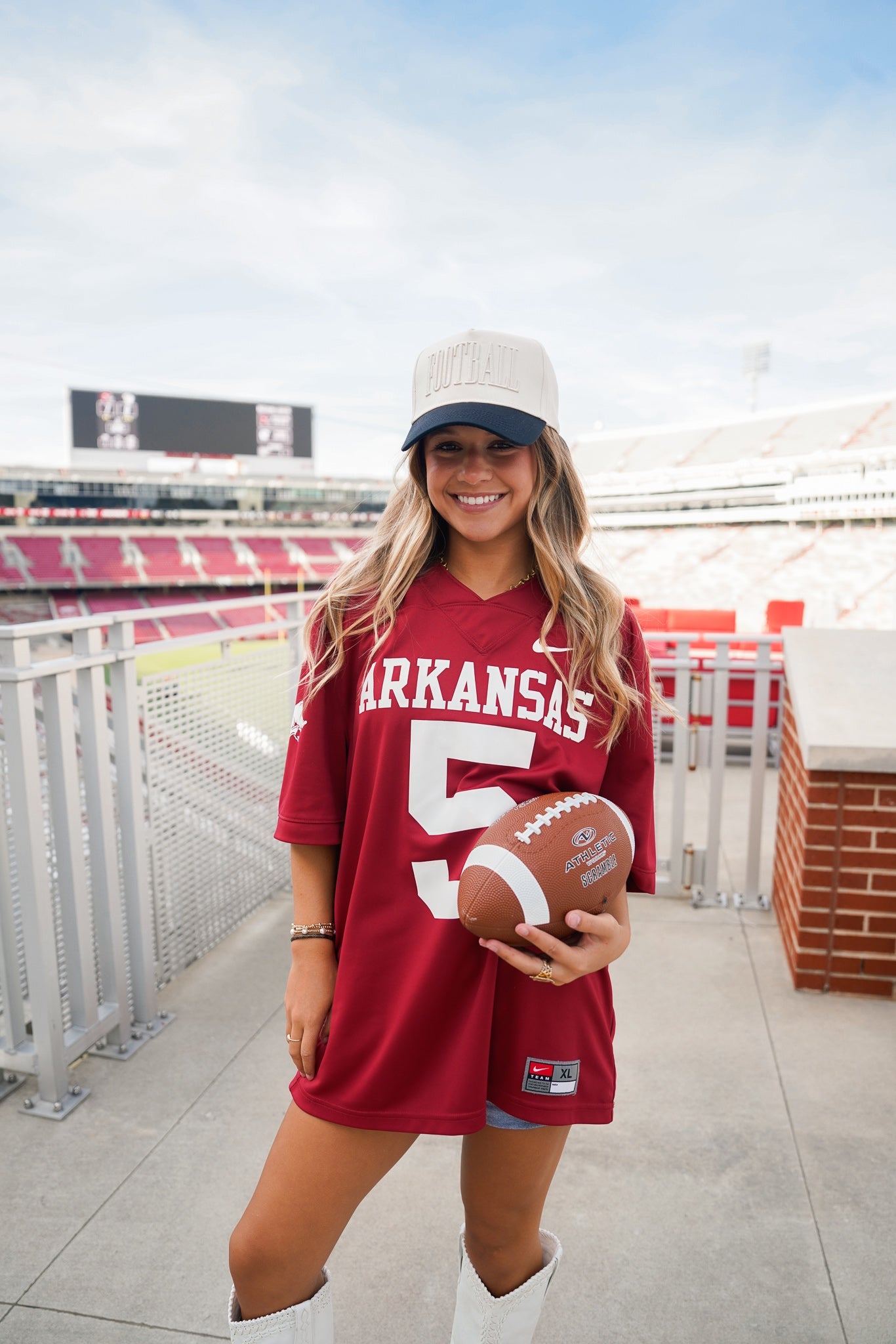 FOOTBALL - Neutral Vintage Trucker Hat