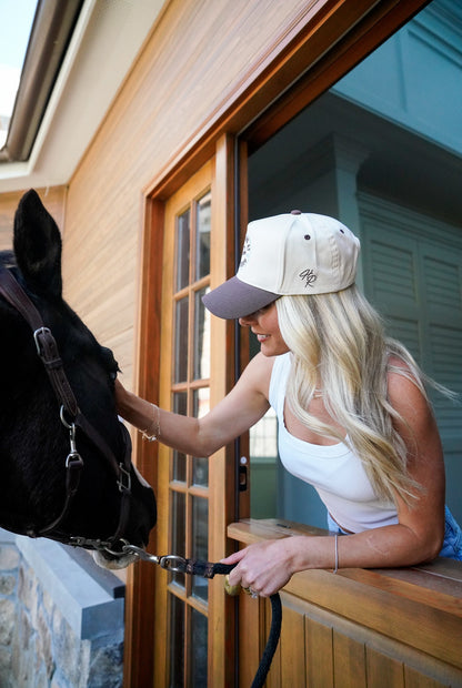 Meet me at the Rodeo - Brown Vintage Trucker Hat