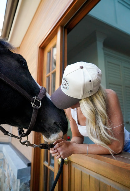 Meet me at the Rodeo - Brown Vintage Trucker Hat