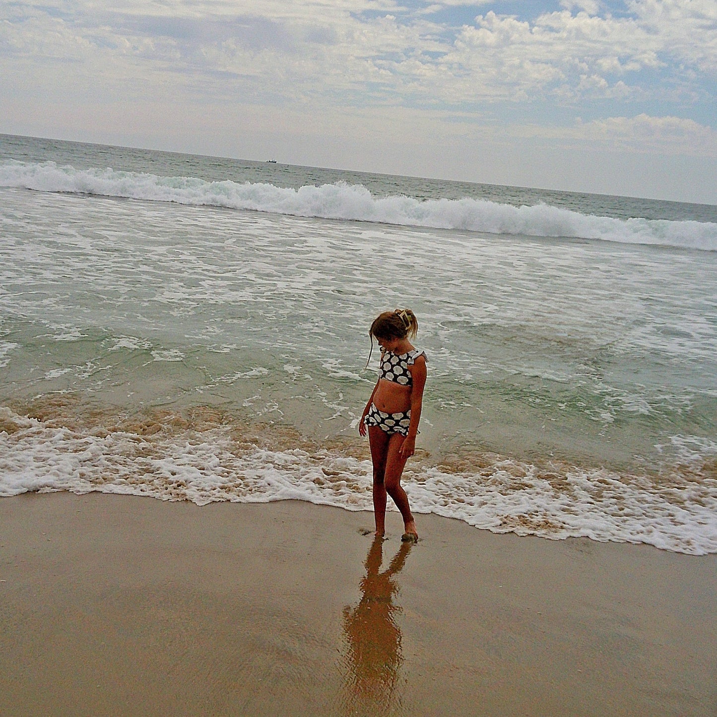 Girl's Two Piece Swimsuit | Seashells