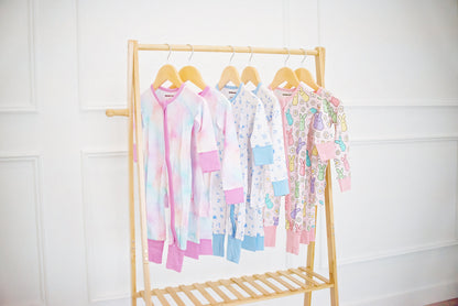 Cotton Candy Tie Dye | Convertible Bamboo Zippy