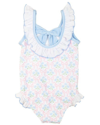 Hydrangea Charm One Piece- FINAL SALE