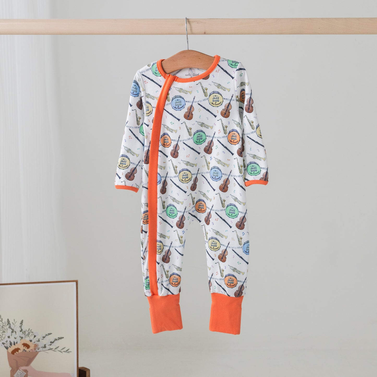 Jazz Festin' Organic Cotton Pajama Set