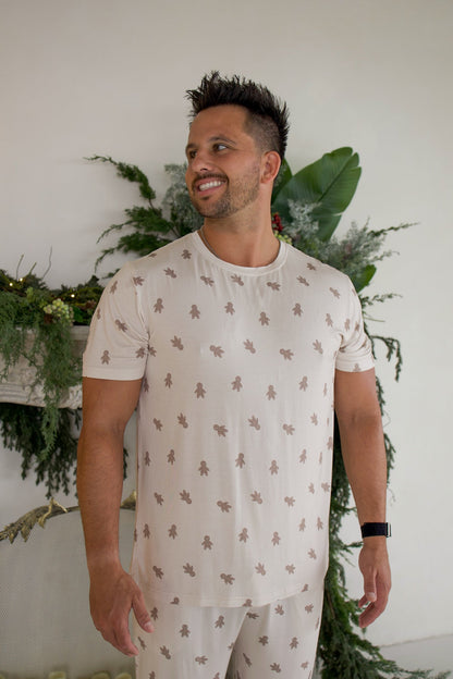 Men's Short Sleeve Pajamas | Gingersnap