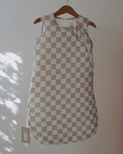 Bamboo Sleep Sack | Checkerboard