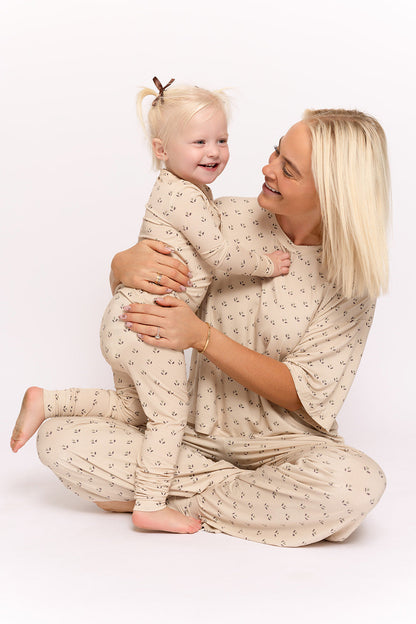 Women's Boxy Tee Lounge Set | Flora