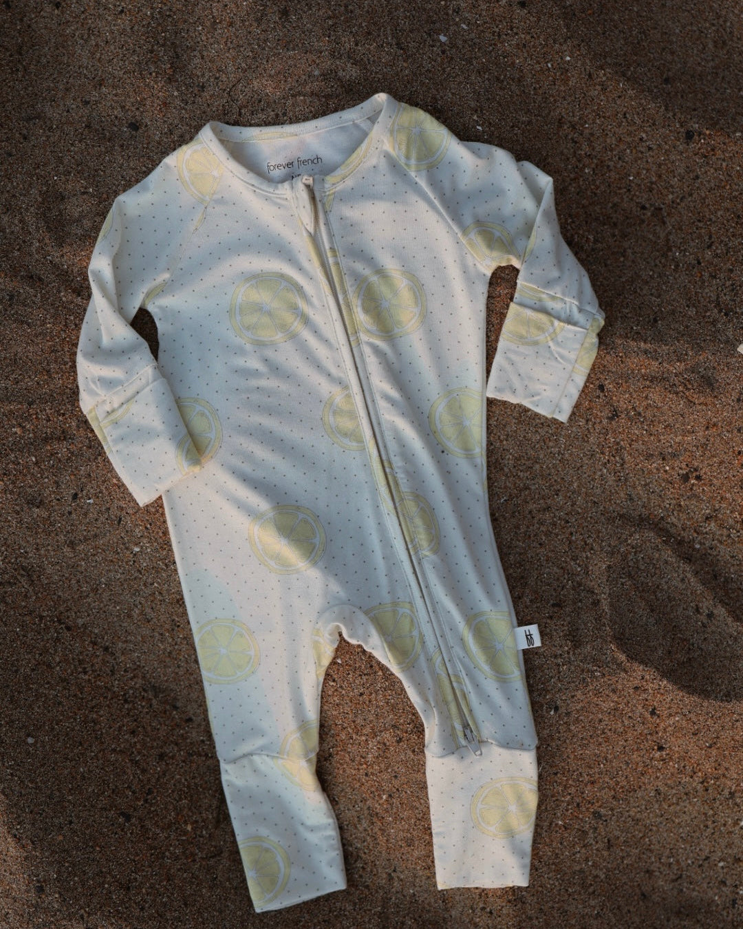 Bamboo Zip Pajamas | Lemon Drop