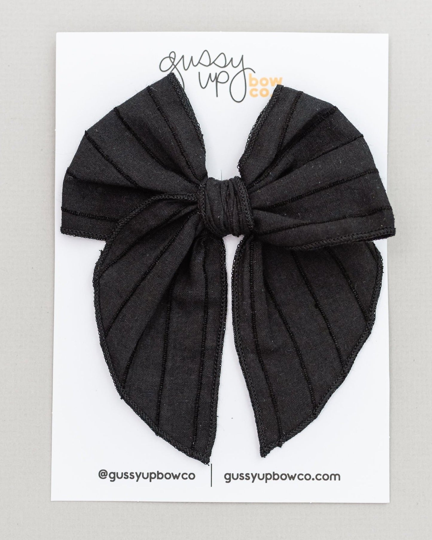 Black | Whimsy Bow