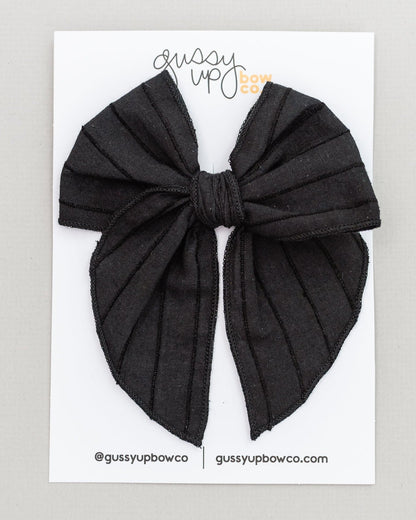 Black | Whimsy Bow