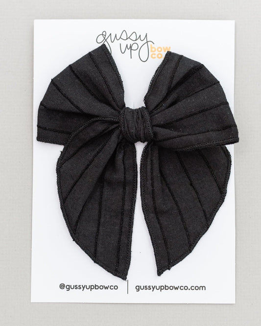 Black | Whimsy Bow