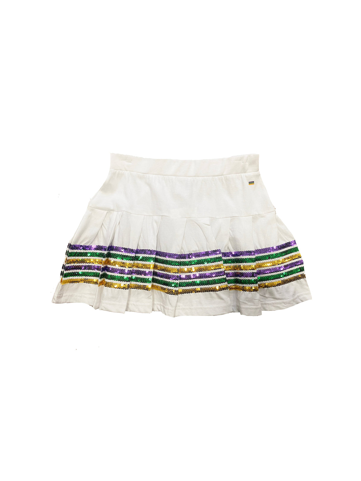 Skorts Junior Sequin - White