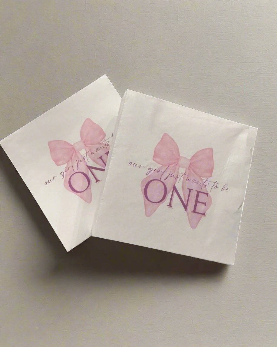 Our Girl Just Wants to be One Cocktail Napkins