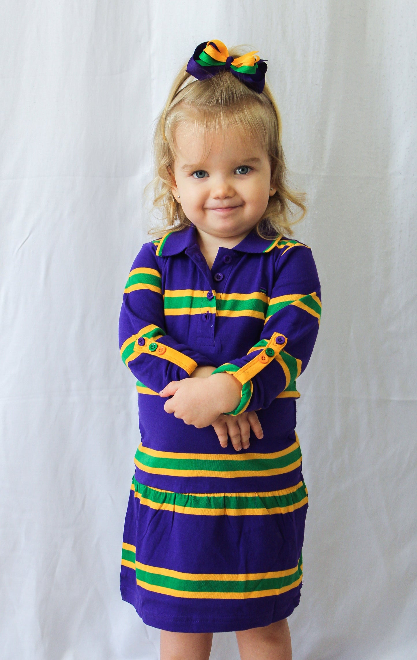 Purple Infinity Youth Dress