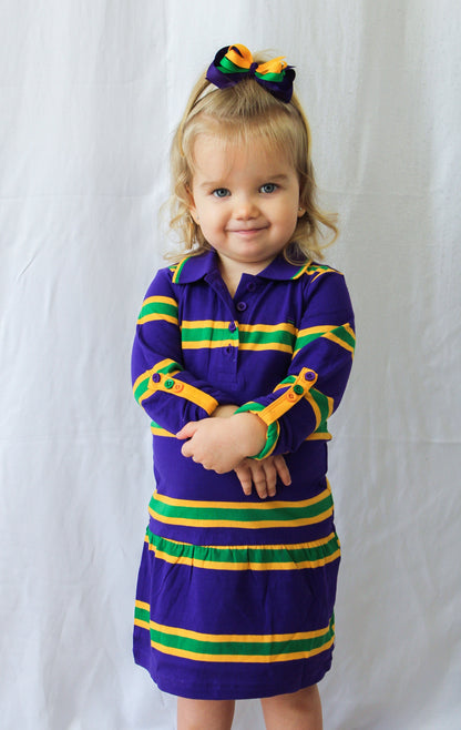 Purple Infinity Youth Dress