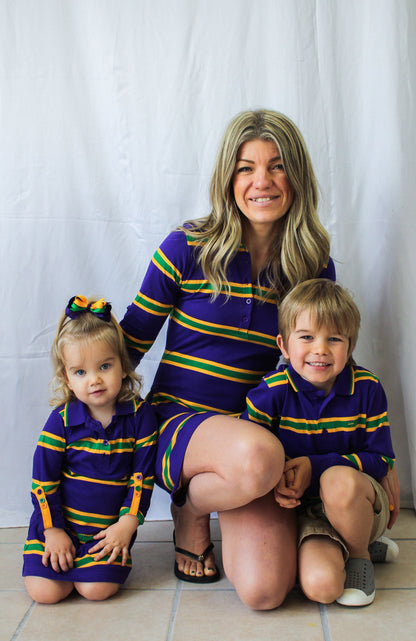 Purple Infinity Youth Dress