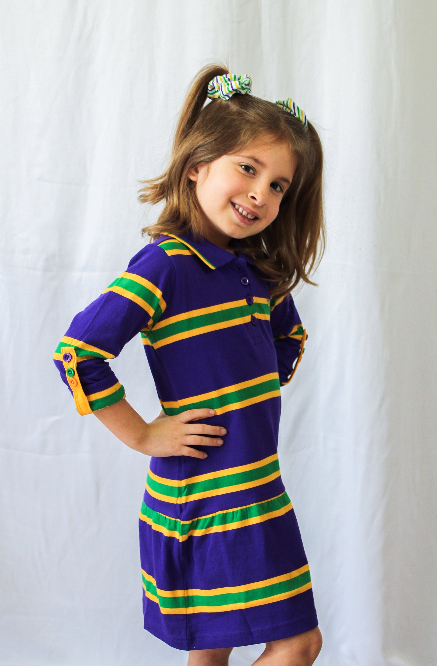 Purple Infinity Youth Dress