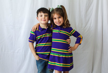 Purple Infinity Youth Dress