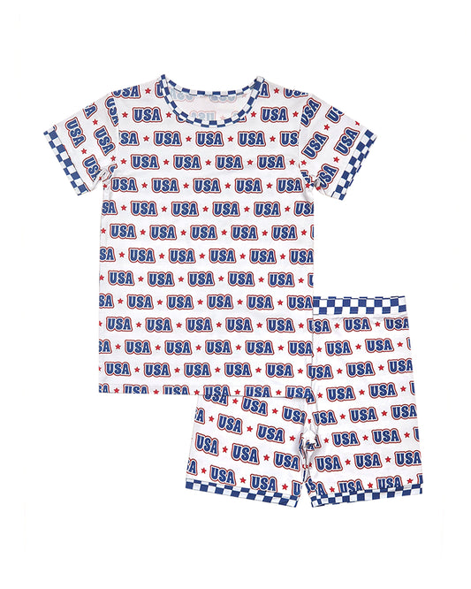 Bamboo Shorts Set | USA