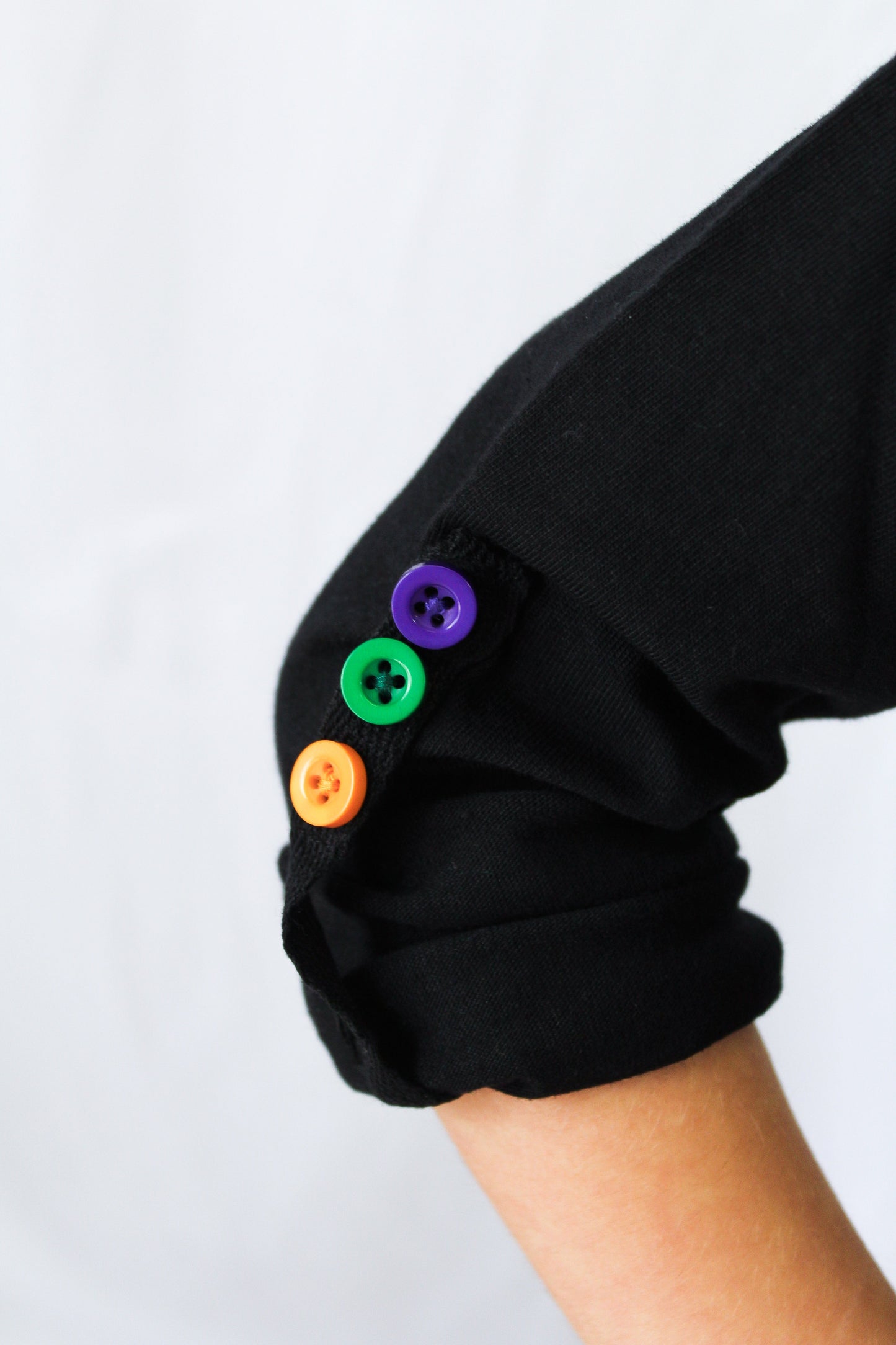 Black Stripe Youth Dress